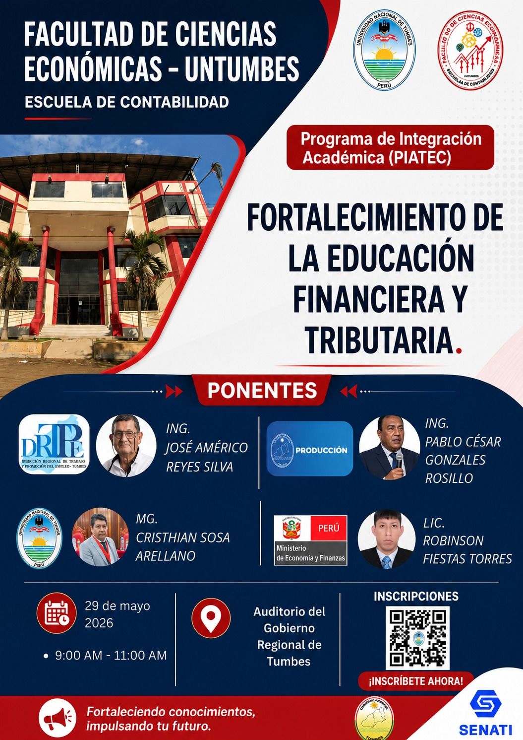 FORTALECIMIENTO DE LA EDUCACIÓN FINANCIERA Y TRIBUTARIA 